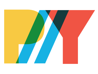 Partners For Youth Concept at risk youth geometric shapes graphic logo non profit primary colors youth youth organizations