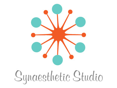 Synaesthetic Studio logo retro script