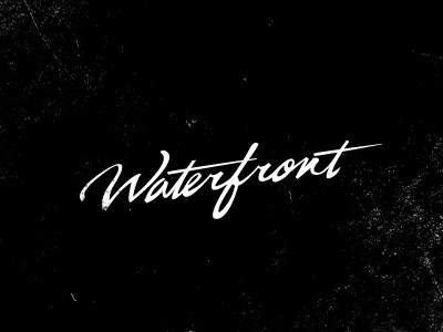 Hand Lettering for a logo hand type lettering logo