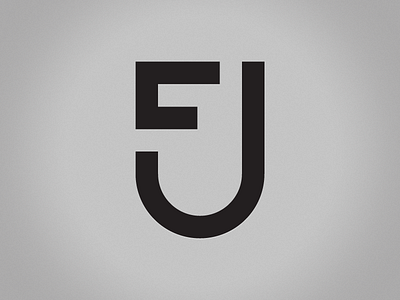 FJ mark f j letters logo monogram