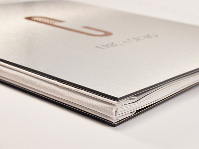 Portfolio binding branding identity portfolio print