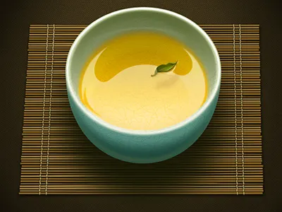 My tea china cup drink green tea icon tea