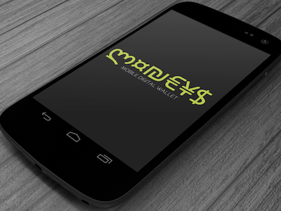 Moneys - Mobile Digital Wallet android app flat moneys