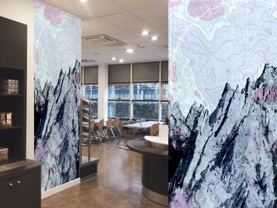 Wall alpinist french mountain topography
