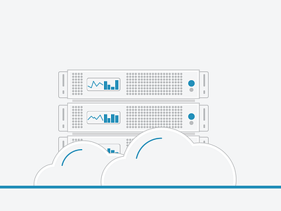 Stack cloud servers storage