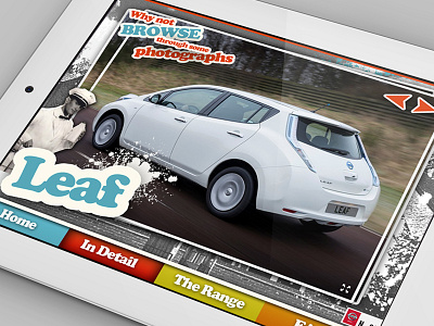 Nissan N_Go App app colourful design digital digital design graphic design ios ipad mobile nissan retro ui ux vintage