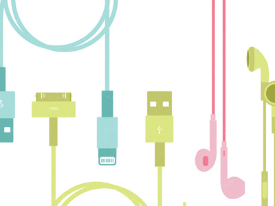 Apple Vector Products apple color colours earpods flat graphics headphones icons info ipad iphone mac magic mouse plug products vector