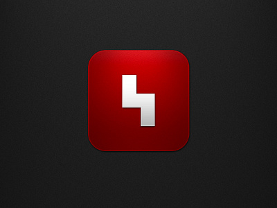 New Icon app icon ios photoshop red restaurant seat