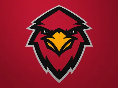 Cardinals bird cardinals concept logo sports
