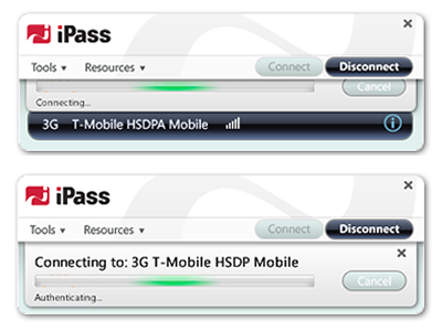 Connection Indicator Panel connectivity client ui xaml