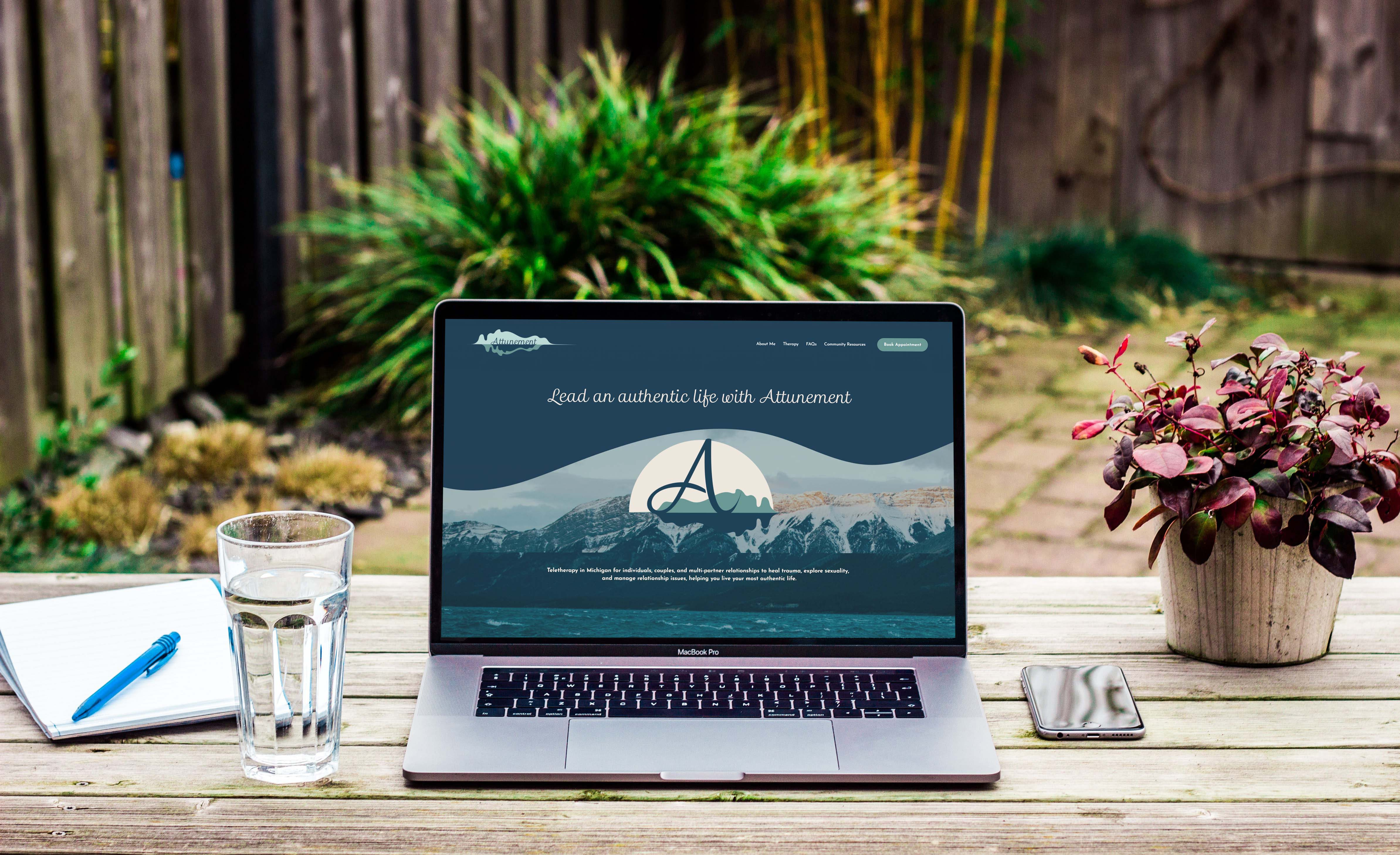 Example of Brand + Website Design