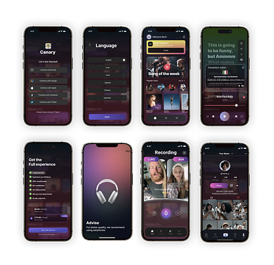 App Music For Fun app figma mobile mobiledesign ui uiux ux