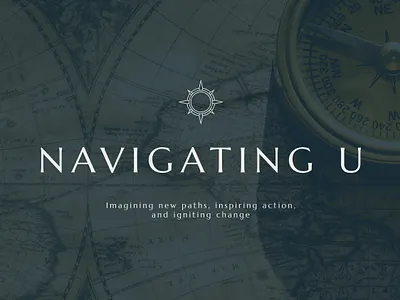 Navigating U brand design branding design graphic design icon design logo design website design