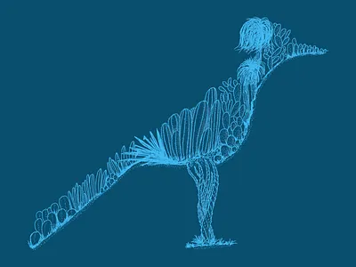 Cactus Roadrunner T-shirt Graphic cactus graphic design illustration pen and ink roadrunner succulents