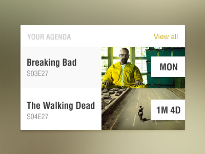 Agenda agenda dates flat minimal schedule shows simple ui user interface