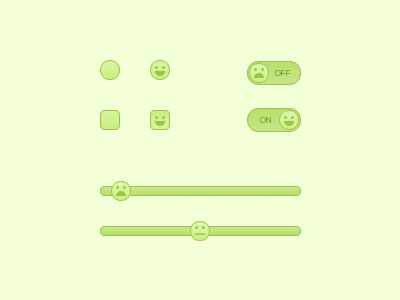 Emotional UI smiley ui