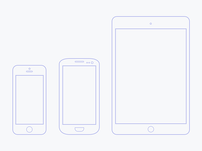 Device Progression Wireframe galaxy galaxy s3 ipad ipad mini iphone iphone5 s3 samsung wireframe