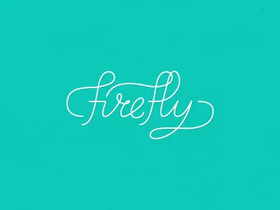 firefly logo typography