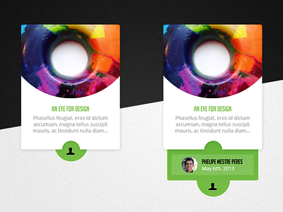 Blog Post - Design article author blog colorful dark design designzillas entry light list post tab