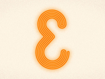 E custom type hand drawn lettering typography