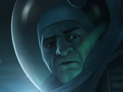 Diver danger diver fish monster underwater