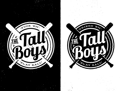 Tallboys Update baseball bats black and white softball tallboys