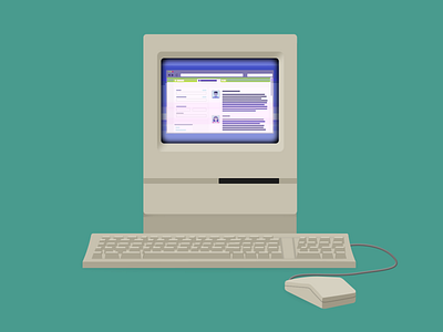 Old Computer classic computer mac old