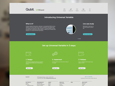 uv tool site flat icon layout minimal ui web website