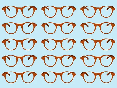 glasses glasses pattern
