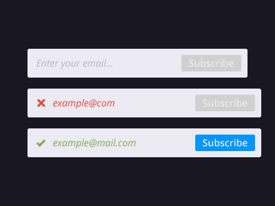 Subscription form v2 dici flat form subscription