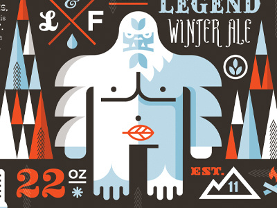 Lengend Winter Ale beer drink package yeti