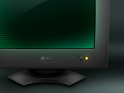 CRT identity photoshop