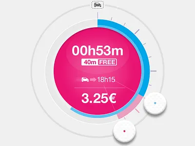 Timer android ios mobile ticket vouchers timer ui ux