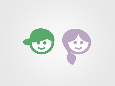 Boys & Girls babyjunk boy girl icon