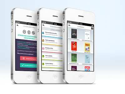 Unisharing mobile app II clean college designmodo education flat gui ios minimal mobile school simple ui uni ux