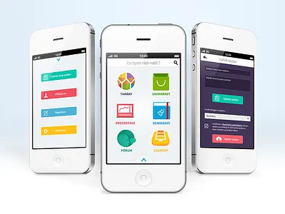 Unisharing mobile app I clean college designmodo education flat gui ios minimal mobile school simple ui uni ux