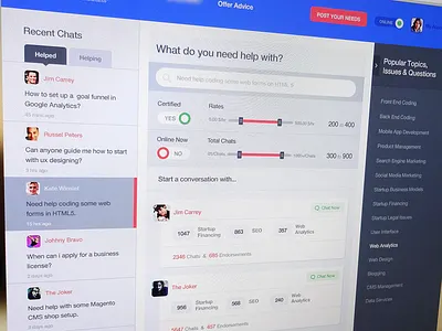 Search Filter app application dashboard filter flat search toggle ui ux