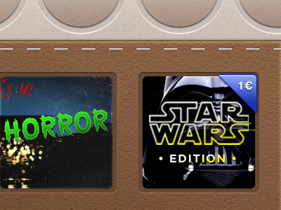 Revised app buy interface iphone leather shop star wars stitching