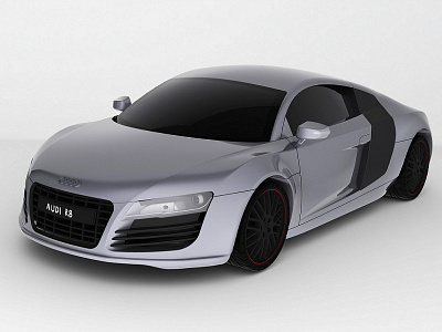 Audi R8 audi car catia