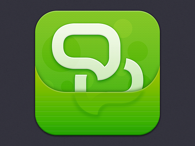 WhatsApp icon redesign application chat clean green icon ios iphone pocket whatsapp