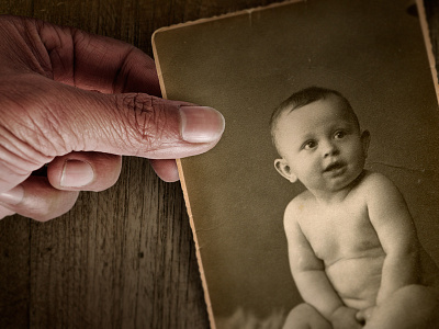 Pension Insurance bw hand home old photo print retro sepia texture wood wrinkle