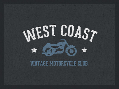 Motorcycle Club classic motorbike texture vintage