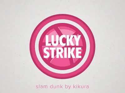 Lucky Strike draft dribbble invite lucky strike slam dunk