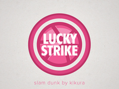 Lucky Strike draft dribbble invite lucky strike slam dunk