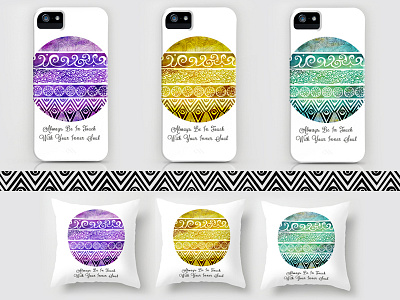 Tribal Evolution Series Products art circles ethnic inspirational iphone iphone case multicolor my quotes nature elements nature pattern pillow case society6 throw pillows tribal