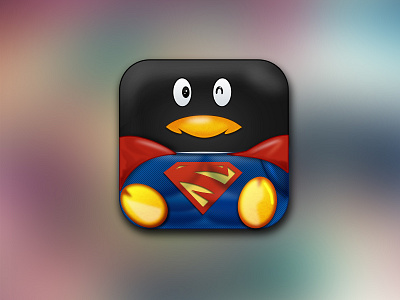 SuperQQ icon ios qq superman superqq tencent