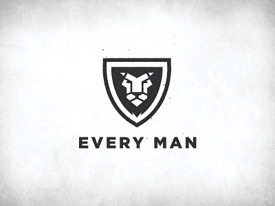 Every Man Ministries church lion logo men