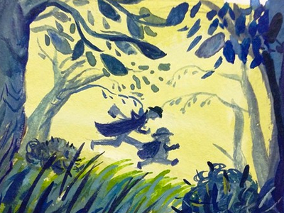 Escape dontbreakthechain illustration sketch watercolor