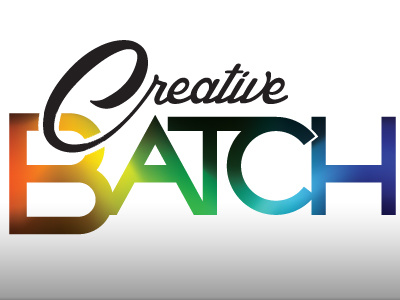 Creative Batch Logo agency branding business creative logo type typography