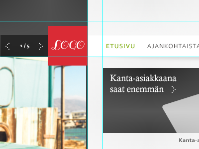 Navigation and fashion layout navigation texture web design